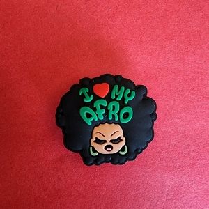 ♠️10/$10♠️ I Love My Afro Crocs Charm